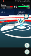 Pokèmon model rendering failure in Gym battle