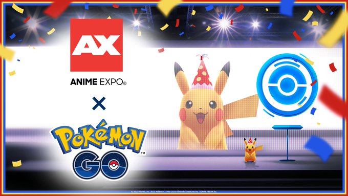 Anime Expo on X: Get up and GO with @pokemongoapp at Anime Expo