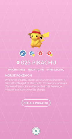 Pokédex, Wikia Pokemon Go