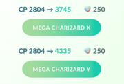 Mega Evolution form selection