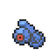 Beldum 8-bit sprite