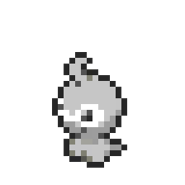 Castform 8-bit sprite