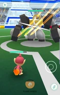 Scratch used in a Gym Battle
