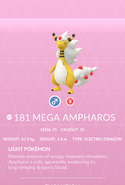 Mega Ampharos Pokédex entry