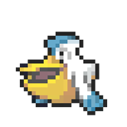 Pelipper 8-bit sprite