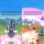 Nature's Madness used in a Trainer Battle