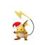 Raichu female festive