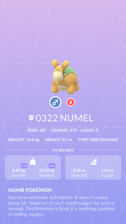 Numel Pokemon Go Wiki Fandom