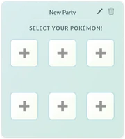 A newly-created Battle Party loadout