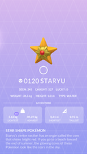 120 - Staryu