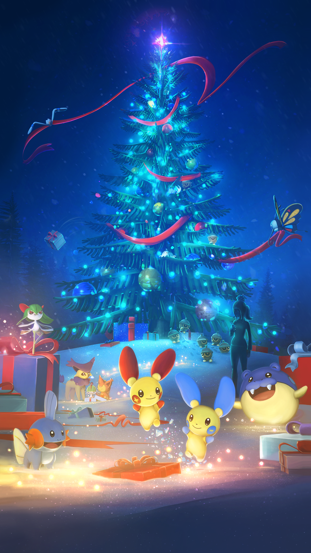 Christmas login screen ?  Pokemon GO Wiki - GamePress