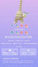 Alolan Exeggutor Pokédex entry