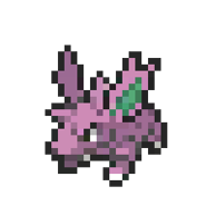 Nidorino 8-bit sprite
