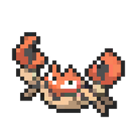 Krabby 8-bit sprite