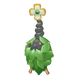 Burmy Earrings (Plant Cloak)