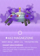 Magnezone Shadow Pokédex entry