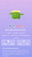 Skiploom Pokedex.png (887 KB) Skiploom Pokédex entry