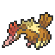 Fearow 8-bit sprite