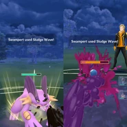 Sludge Wave used in a Trainer Battle