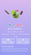 Xatu Pokédex entry