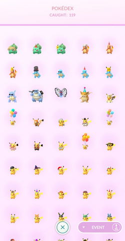 PoGo Pokédex by the Numbers