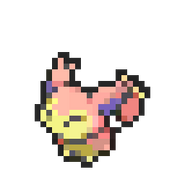 Skitty 8-bit sprite