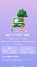Torterra Pokédex entry