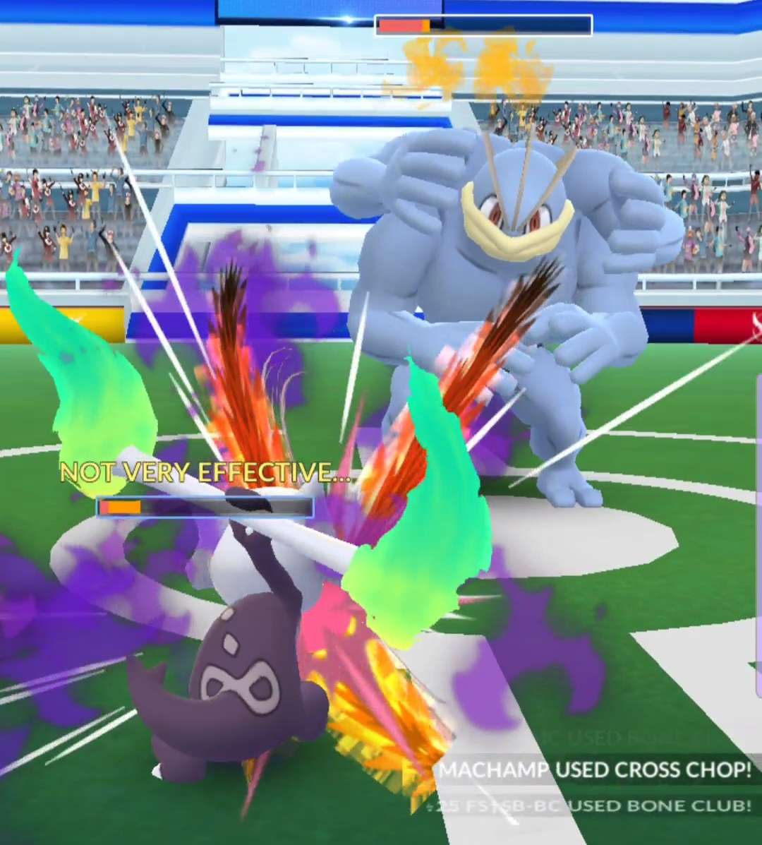 Cross Chop: Machamp Move Effect and Cooldown