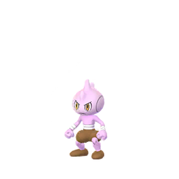 Tiny shiny hitmonlee : r/pokemongo