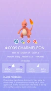 Charmeleon Pokédex entry