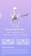 Mewtwo Pokédex entry