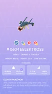 Eelektross Pokédex entry