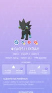 Luxray Pokédex entry