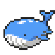 Wailord 8-bit sprite