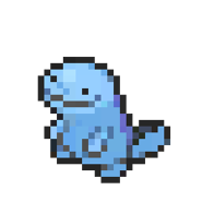 Quagsire 8-bit sprite