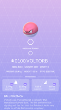 100 - Voltorb