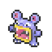 Loudred 8-bit sprite