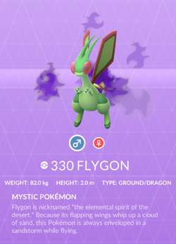 Flygon - #0330 -  Pokédex