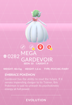 Pokemon 10282 Shiny Mega Gardevoir Pokedex: Evolution, Moves, Location,  Stats