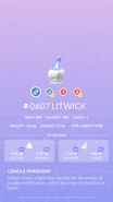 Litwick Pokédex entry