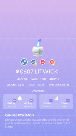 Litwick, PokéPédia