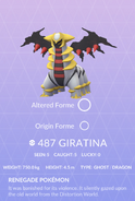 487 - Giratina