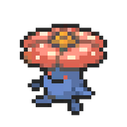 Vileplume 8-bit sprite