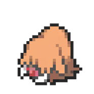 Piloswine 8-bit sprite