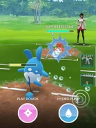 Bubble used in a Trainer Battle