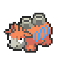 Camerupt 8bits.png (16 KB) Camerupt 8-bit sprite