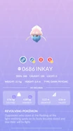 Inkay Pokédex entry