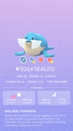 Sealeo Pokedex.png (882 KB) Sealeo Pokédex entry