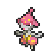 Medicham 8-bit sprite