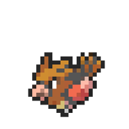Spearow 8-bit sprite